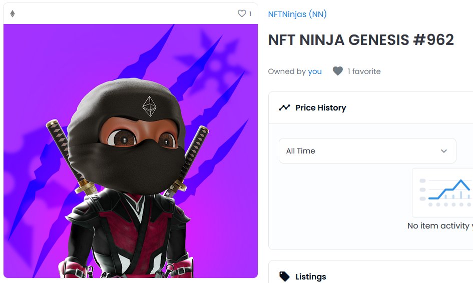Sick4NFT's tweet photo. I would like to thank the team for the constant support of all holders and truly believing in the NFTNinjas!
The utility of getting whitelisted for big upcoming projects promises insane gains! Be prepared
#FebruaryInflationWeek1 #NFTNinjas https://t.co/yht5Cp6ooB