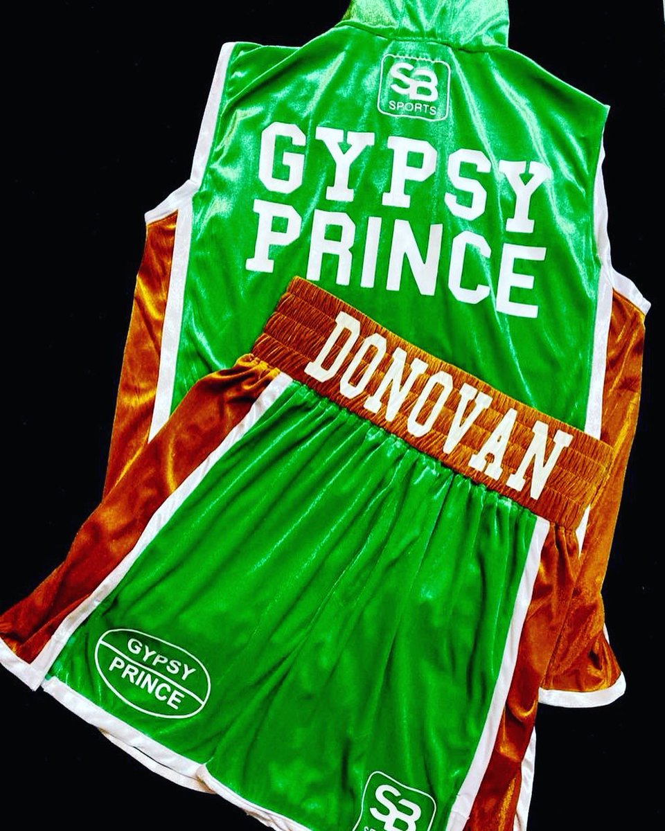 sbsportswearuk's tweet photo. Paddy Donovan is coming… and he’s kitted out in style.
SB Custom… ‘No one does it like we do’
Contact us today
#paddydonovan
#gypsyprince
#sbsports
#likewedo https://t.co/zQH4bsaCuQ