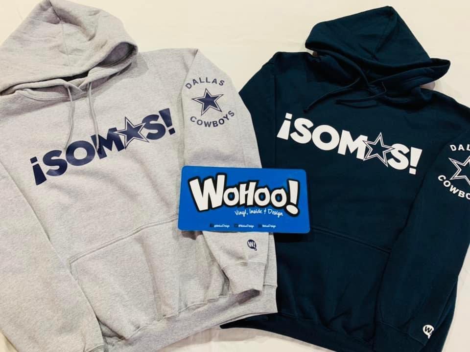 WohooDesign's tweet photo. SOMOS ⭐️ 🏈
Todas las tallas y colores 🙌🏻 Desde niño a adulto. Aprovecha las promociones ✨ #dallascowboys https://t.co/VGEfTJYlGk