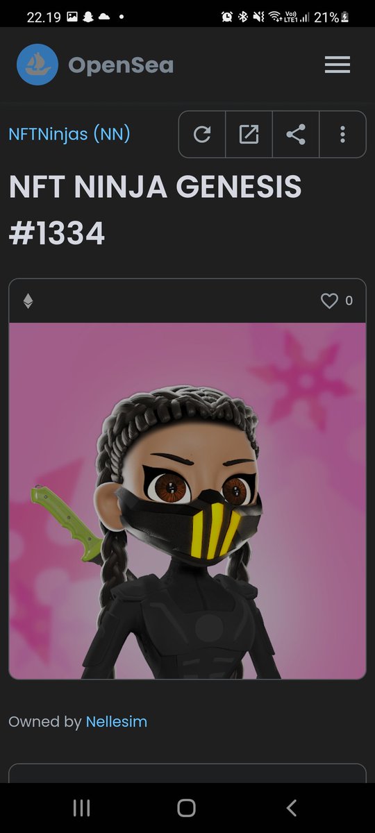 simonsen_niels's tweet photo. #februaryInflationWeek1 #NFTNinjas
GUYS IT NOT TO LATE.
We went from 0.033 this morning to 0.079 as I am writing, 9 Ninjas to 0.1
Love the comunity, Love the dedicated Sensai behind the Project #CodyOrlove
This dude is not letting his people down. Here are some off mine. https://t.co/d7i4QNir2Q
