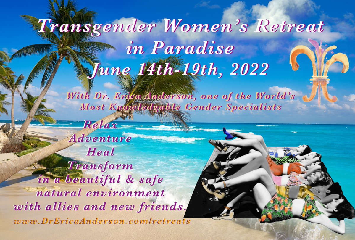 eanderh's tweet photo. Ready for #paradise? I am! #Transgenderwomen #retreat #beautiful #healing #excitingfun please contact me for details &amp; to #signup ! https://t.co/uBCOy2YNOL