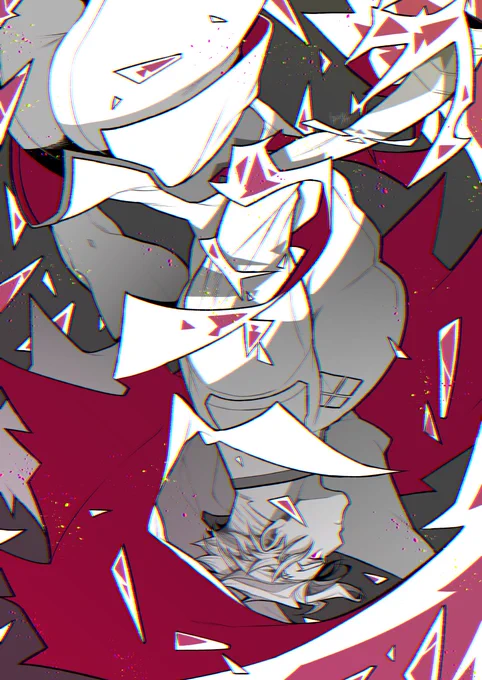 #このタグを見た人は推しの初描きと現在の絵を載せる
初期← →現在
初期の迷い感凄まじいな… 