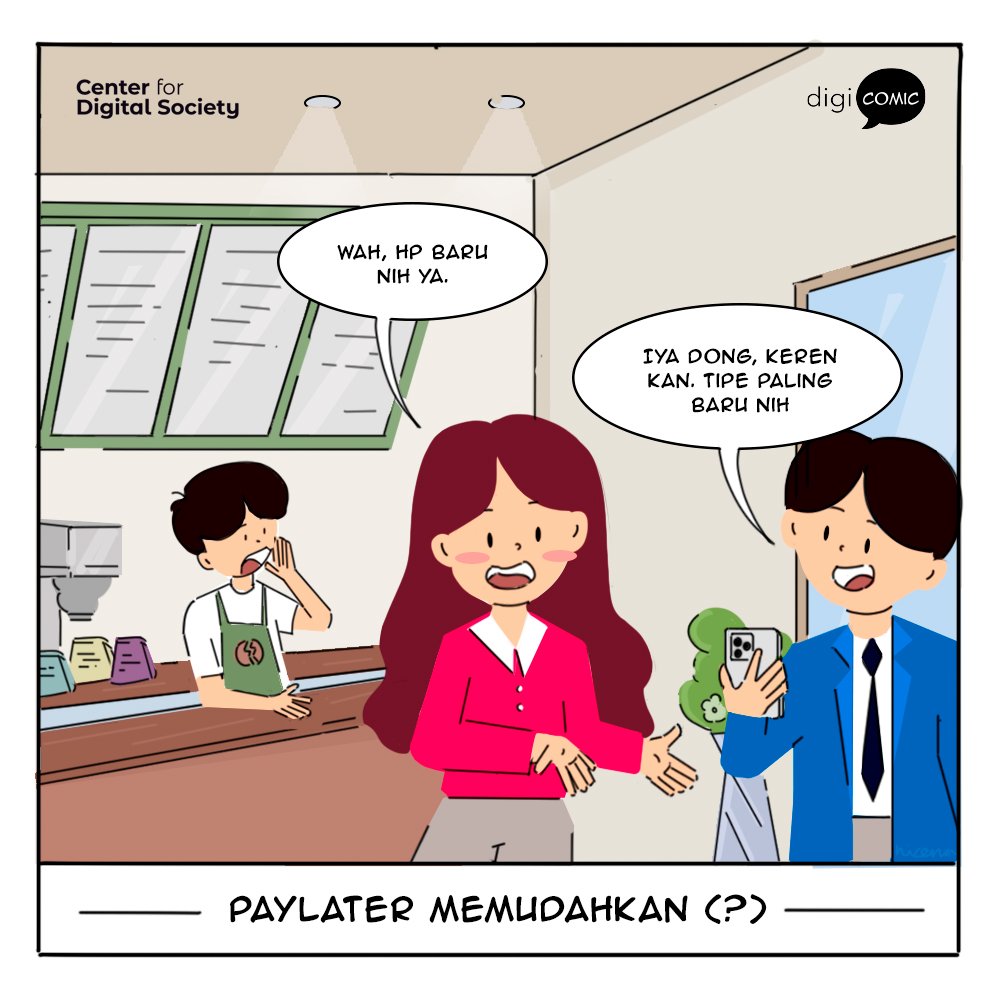 cfds_ugm's tweet photo. Hmm, jadi gimana nih kira-kira, PayLater bisa membuat segalanya jadi lebih mudah....
atau sebaliknya? π
Apakah Smart People pernah punya pengalaman serupa dengan Cefo & Diso? π #digicomic https://t.co/NBFYb8rQj0