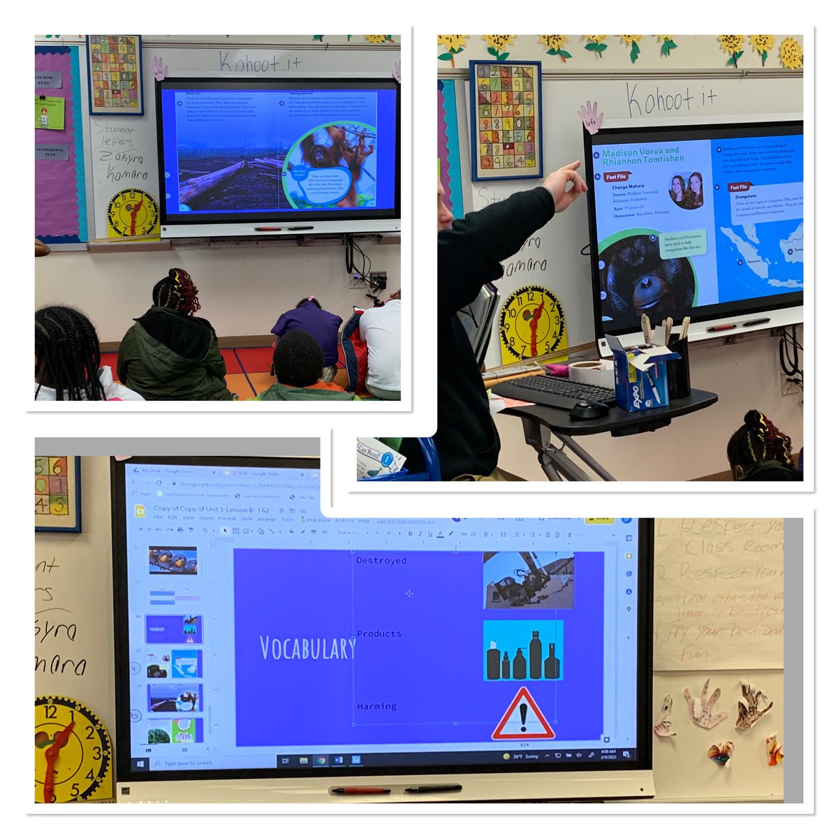 Enjoyed visiting Mr. Fender’s 2nd graders during whole group instruction today! Students learned all about Change Makers - people that make a difference! <a href="/ShortlidgeAP/">Diane M</a> <a href="/teamredclay/">Team Red Clay</a>