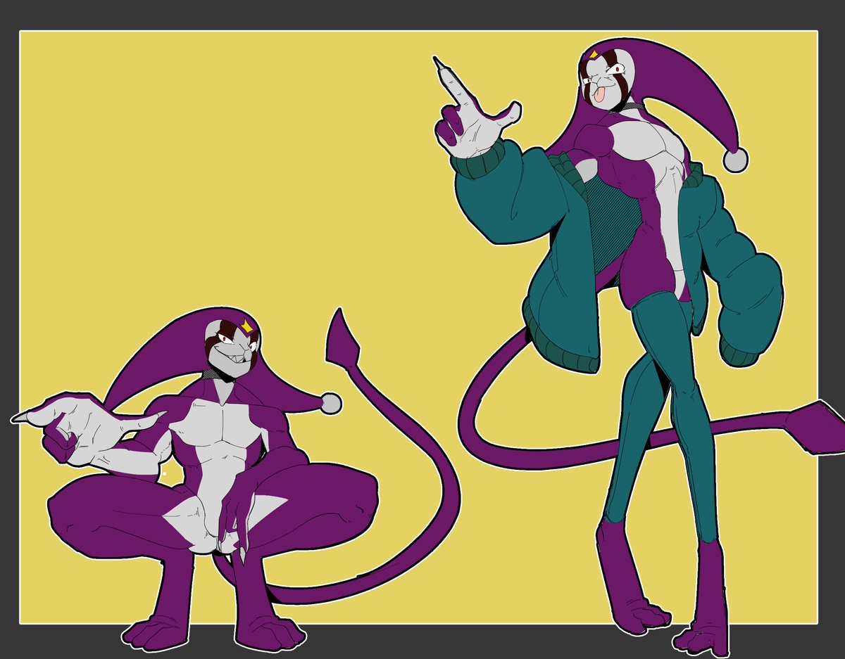 FelineCanisAnim's tweet image. my part of an art trade with @OsyReals