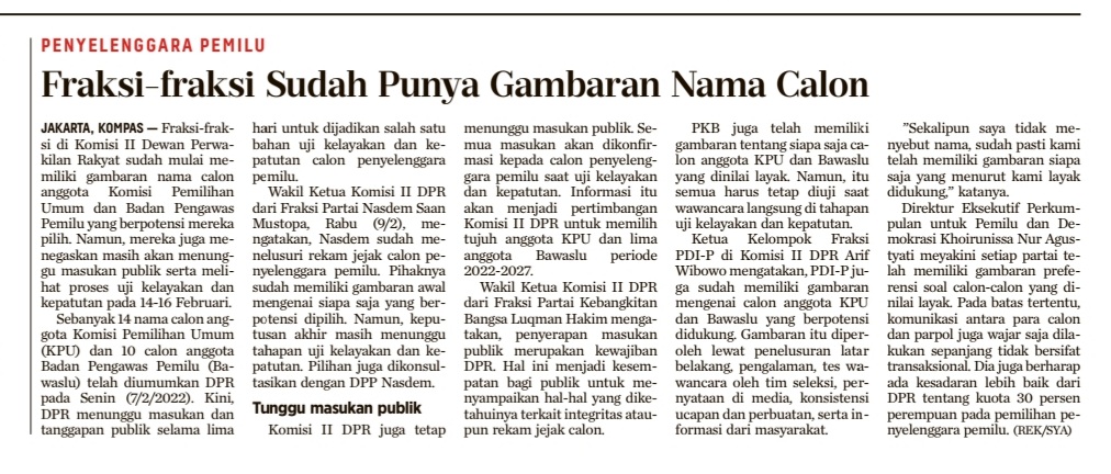 HadarNG's tweet photo. Minggu dpn seleksi calon aggt KPU &amp; Bawaslu dilkkn Komisi II DPR. Para calon  haruslah dipilih atas integritas, kapasitas , inparsialitas, non partisan, &amp; kmandirian yg tinggi yg dimiliki, bkn atas pertukarn dukungan politik yg transaksional. Resikonya, runtuhnya kualitas pemilu. https://t.co/8U7GY5V0ub