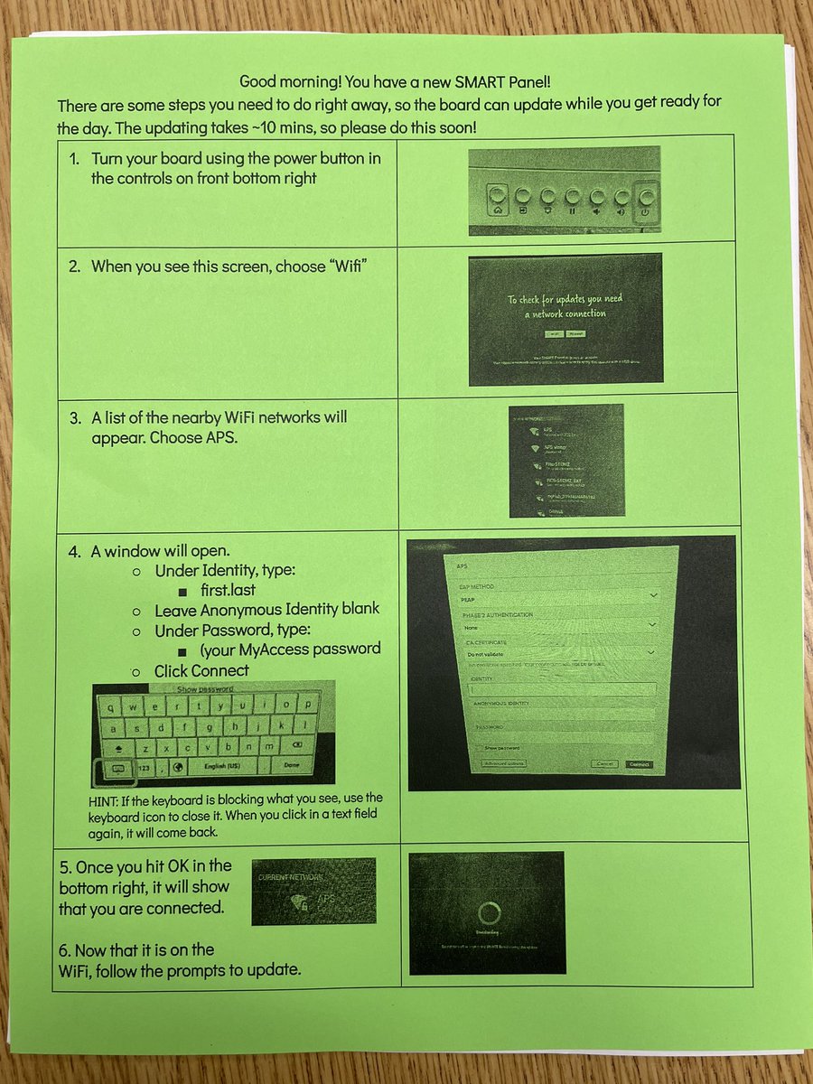 BarcroftFay's tweet photo. Nine Gr. K and 1 classrooms received brand new SMART Panels this evening! Left behind a couple goodies to help @BarcroftEagles staff learn a little bit about their new tech and jump into using it. Can’t wait to learn this new tool together! @aps_edtech https://t.co/LyGuuINJaQ