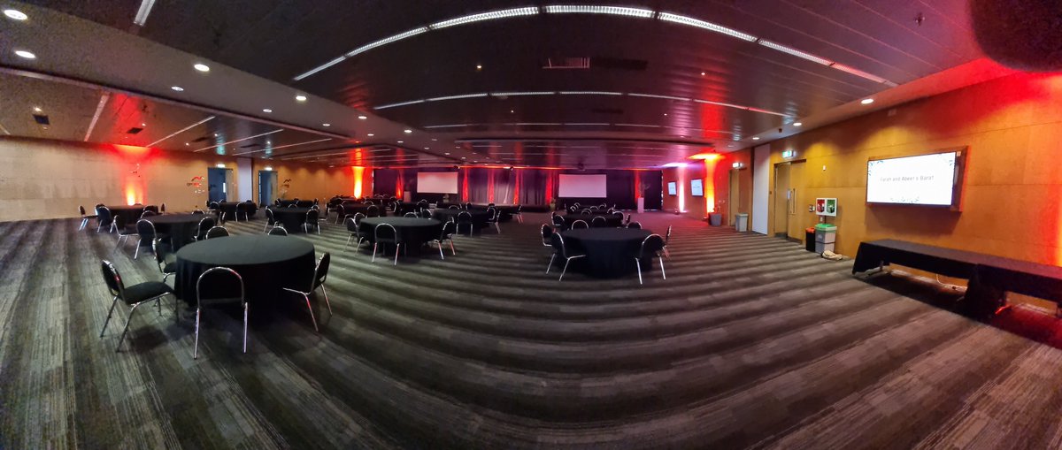 We're all set and ready for our next level red 100pax regulations event! For more info on all our function rooms, or to book your next event, simply click this link thetrustsarena.co.nz/west-auckland-… #MeetingRoom #meetingspace #functionroomhire #businessmeeting