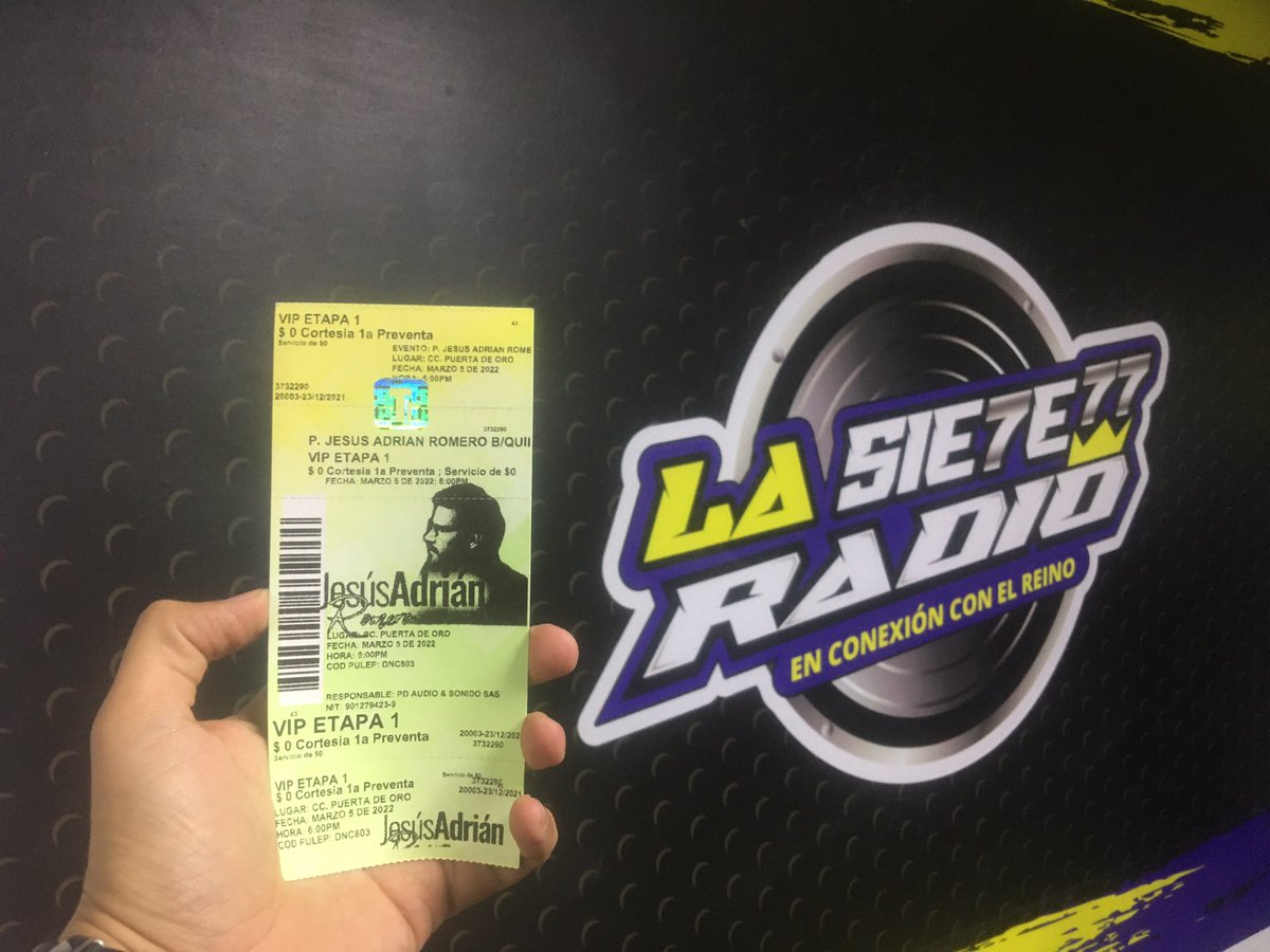 la777radio's tweet photo. Te llevamos al concierto este 5 de marzo https://t.co/d8GTTgkhUH