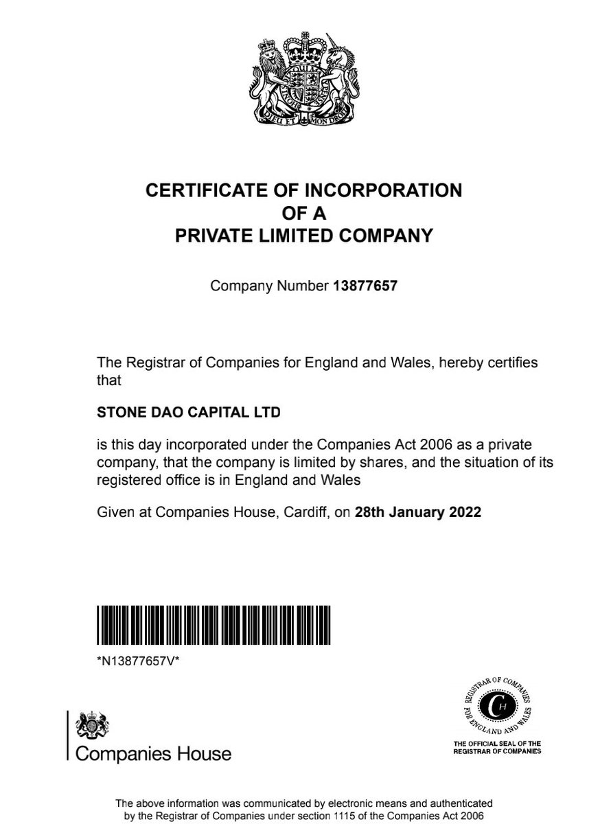 StoneBeliever1's tweet photo. Hi! Guys, the foundation has been registered, let's start a new journey! https://t.co/N1iO29YhTC