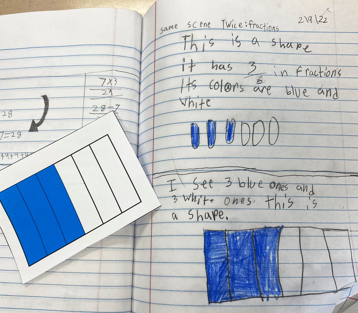 MrsAddy_'s tweet photo. Today @Mrs_Sadler3 rocked the @EllevationEd strategy Same Scene Twice! I loved hearing about the fractions twice. The first time I heard 3rd grade friends causally talking and the second time mathematicians using academic language. @BCPSESOL @LTillSBES @ScottsBranchES https://t.co/MHMfHWtnSj