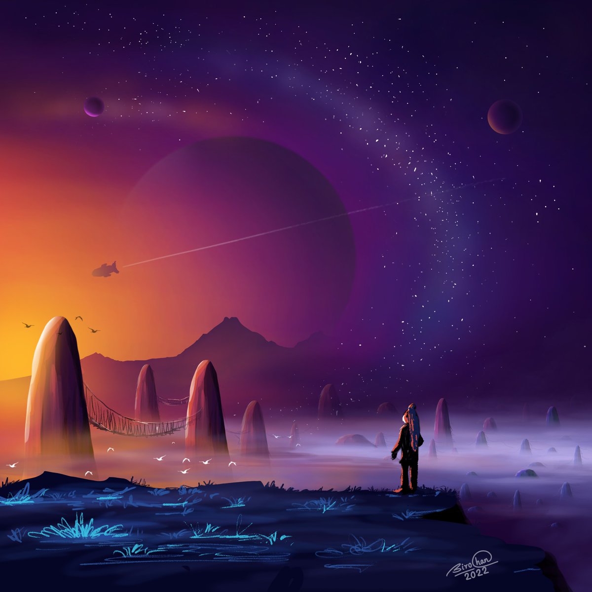 Bau_saB's tweet image. Biru in wonderland_13
#digitalpainting #bausabart