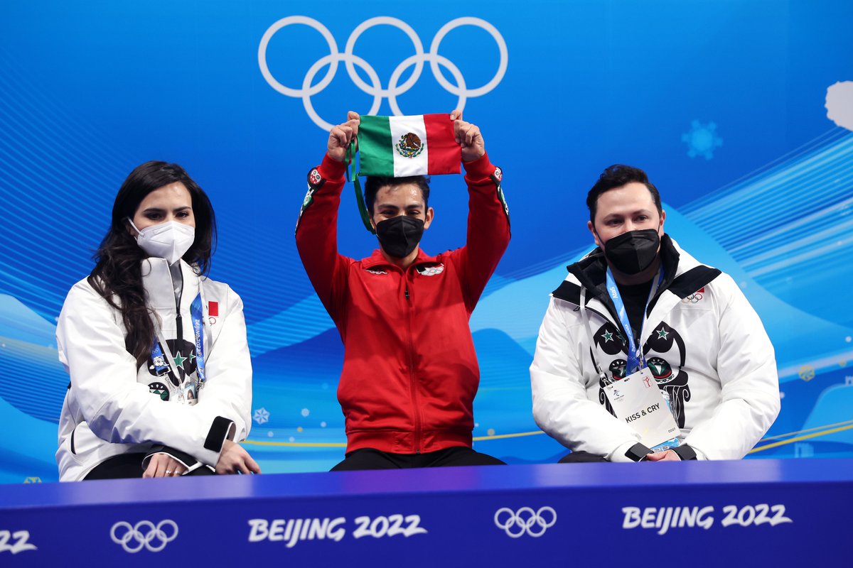 Show me someone completely in love with their sport: