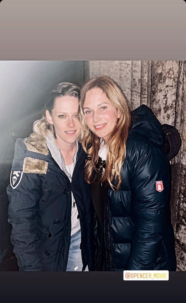 Kristen’s stand-in in Spencer Eve Borchardt posted in her stories