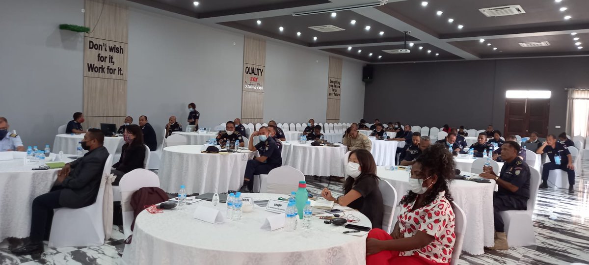 unwomenTL's tweet photo. UN Women has been supporting 🇹🇱National Police (PNTL) since 2013, as part of the mission to increase women's participation in peacekeeping. Yesterday, UN Women and other development partners participated in National Police Donors Coordination Meeting. https://t.co/n4TbzyKe5z