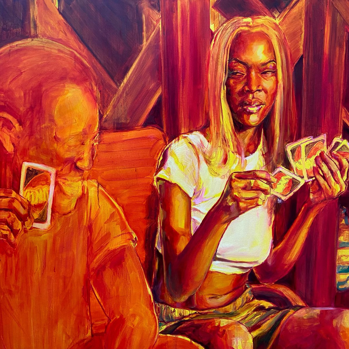LumireMoodboard's tweet photo. Paintings by Jewel Ham https://t.co/sfVlVydydV