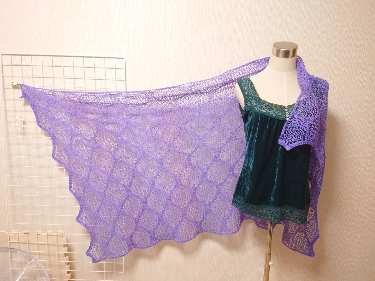 _4q4_'s tweet photo. 報告してきたー!
#春待ちkal2022 #ハ毛活 #手編み巻き者 #ravellenics2022 #tokyobubbles #knitlab https://t.co/O197nWpkID