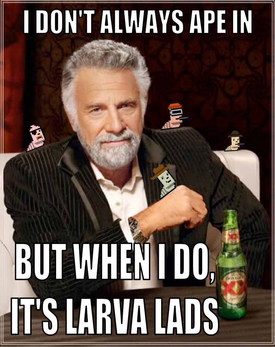 Stay thirsty my Lads. #dosequis #larvalads
