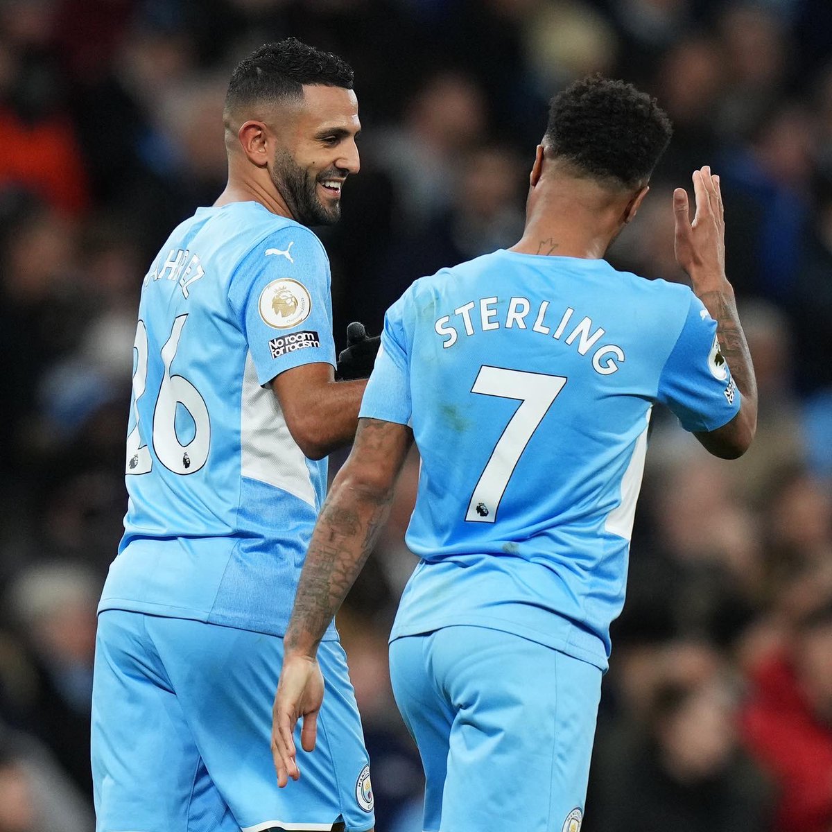 Mahrez22's tweet image. Perfect night @ home 💙 great work from the team again 💪🏼