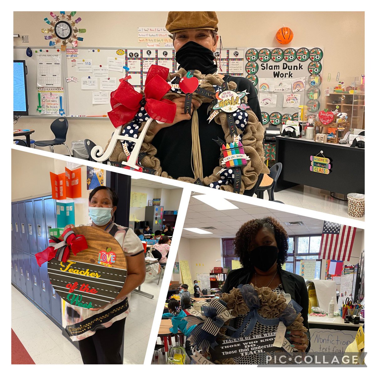 Members of the Dream Team!!!  Excited to celebrate <a href="/Hilliard_ES/">Hilliard Elementary</a> teachers of the week…Ms. Citizen, Ms. Day, and Ms. Lark. <a href="/kimberly_kday/">Kimberly Day</a> #TeamHilliard #InstructionalLeaders