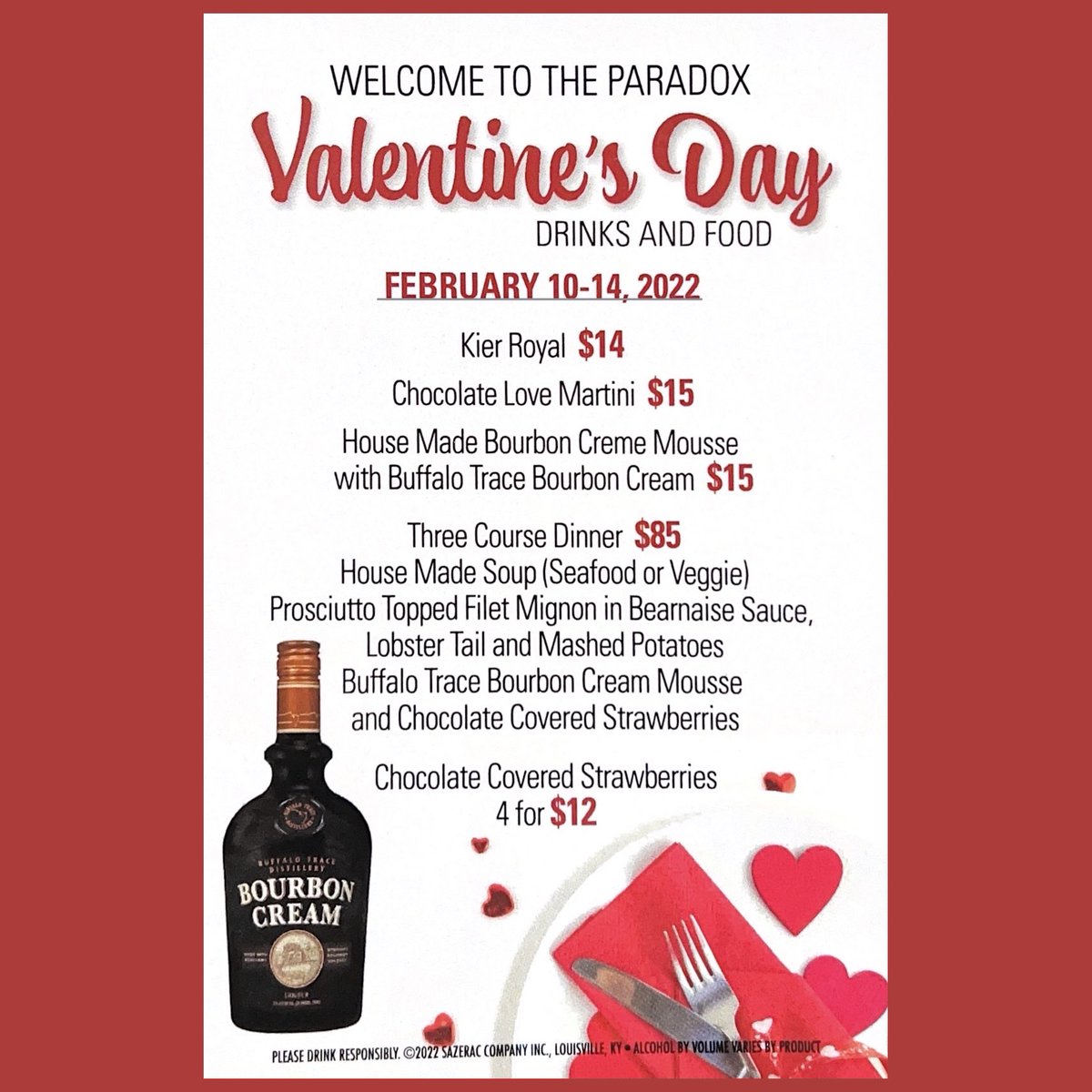 hotelparadox's tweet photo. There is only one happiness in this life, to love and be loved. At Paradox there’s 5 days to express that happiness ♥️

#santacruzdining #eatdrinksantacruz #ValentinesDay https://t.co/PAKScIAjTu