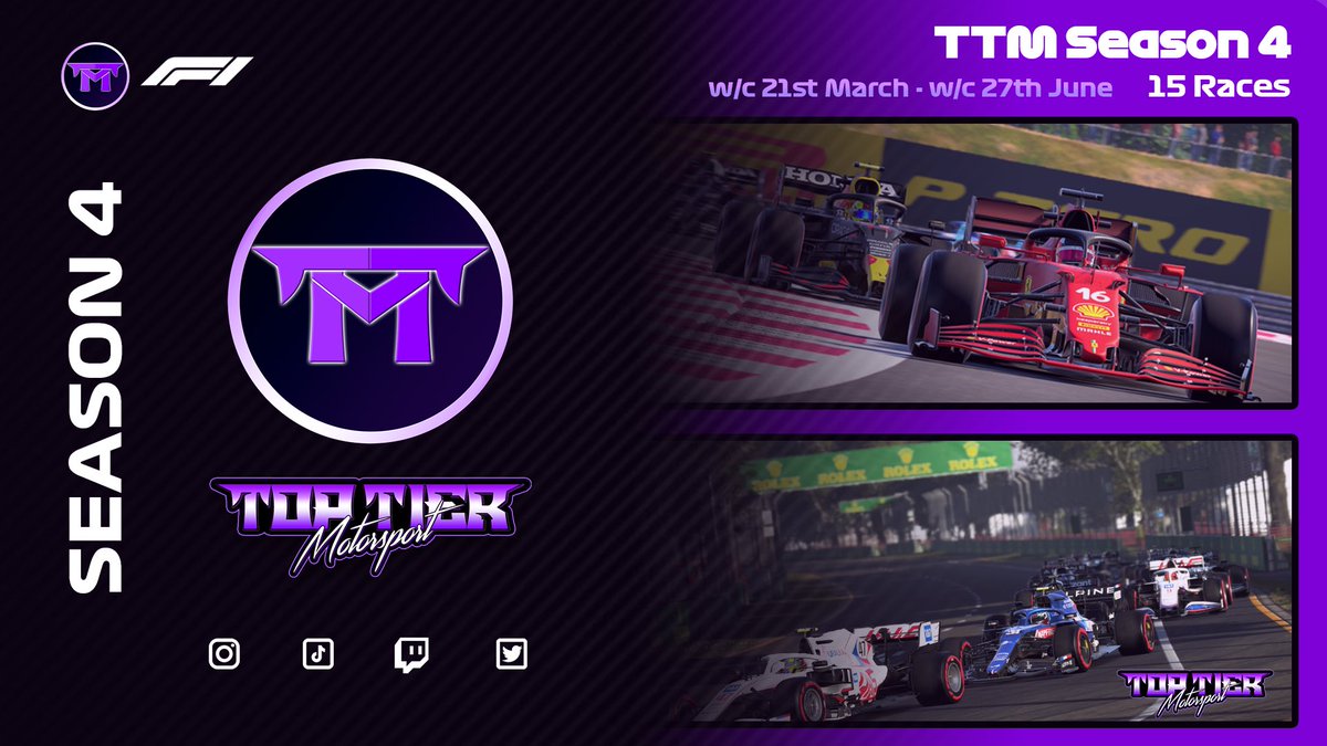 TTMotorsportUK's tweet photo. TTM SEASON 4 SIGN UPS OPEN!!

Join the discord to find out more:

https://t.co/39xO8HO2GQ https://t.co/LsChpOFL3Y