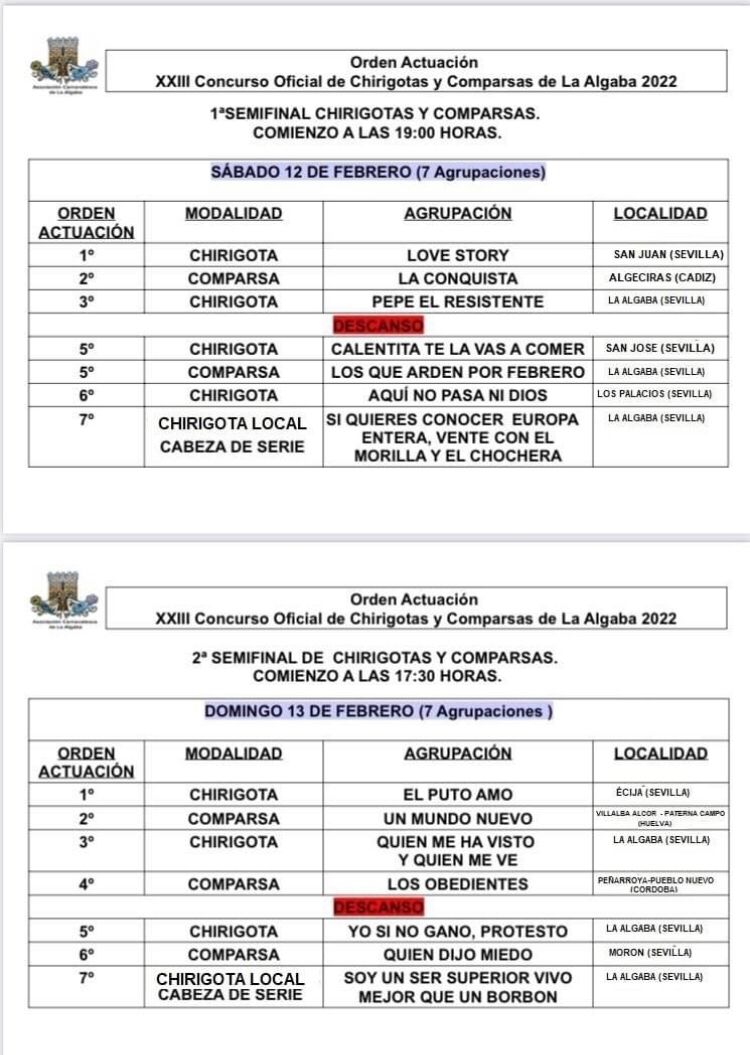 El Domingo nos vemos en La Algaba