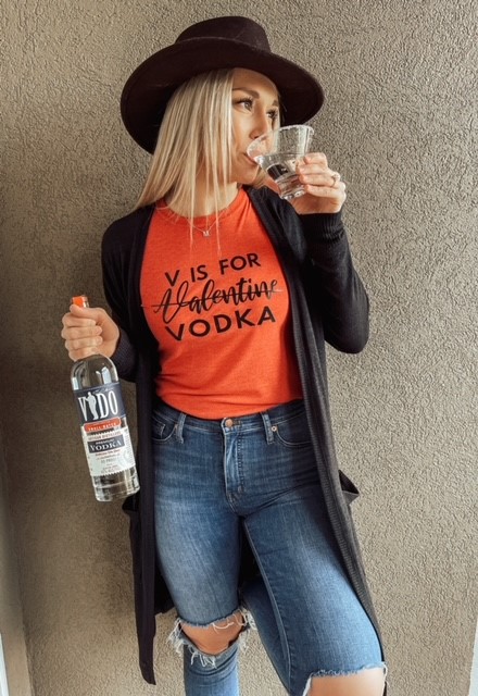 VidoVodka's tweet photo. 'V' is for.... VODKA !! 

#DrinkVido #BeMine https://t.co/bXuT5HDHHL