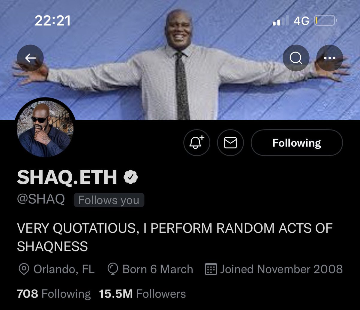 Blockassetco's tweet photo. We see you @SHAQ 👀 

#SolanaNFTs https://t.co/W0UGUMoyKC