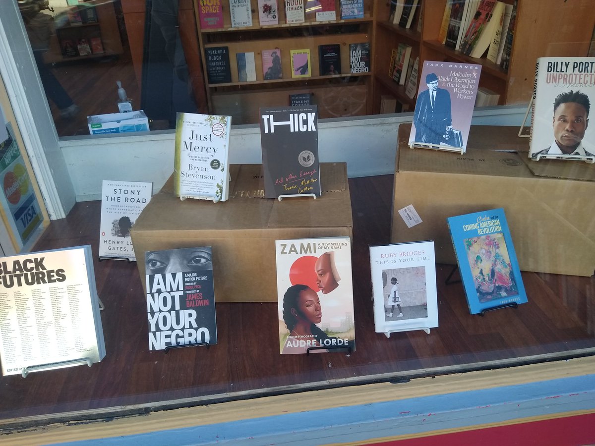 zollerva's tweet photo. @tressiemcphd  Front and center in Carytown's Chop Suey Books. https://t.co/qmEnz5UUOu
