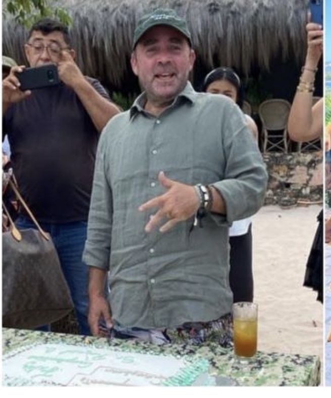 OficinaLeocenis's tweet photo. Rafael Oliveros el enchufado chavista de la fiesta en Tepuy de Canaima. Meandose y tirando botellas de ron en un Tepuy, patrimonio de la humanidad. #RT #Reconocelo https://t.co/CYRAkv1yr7
