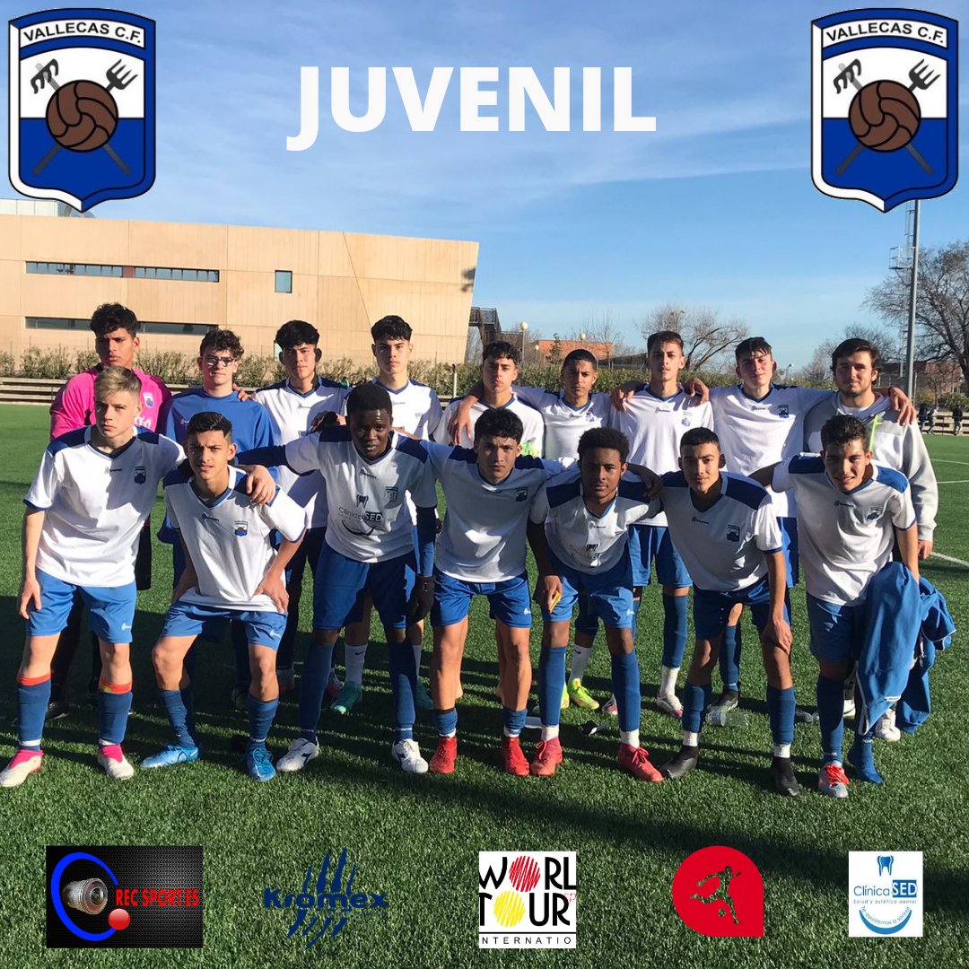 VallecasCF's tweet photo. Unión Valdebernardo B 2-6 Juvenil
Continua la racha de nuestro juvenil que suma de nuevo +3
#FAMILIAVALLECAS #RecSport #FútboldeBarrio #VallecasCF https://t.co/RM5Jlp0j41