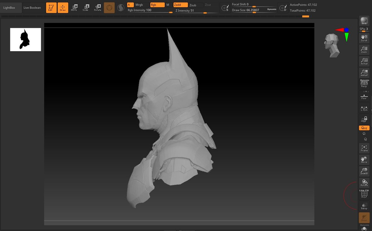 #Batman x #GearsofWar / #gears5  

¿Podría ser que Batman salga en Gears of War ? Ojos

Batman [Gears of War] zBrush [Modeling Process]

@Unco_UFX  
#zbrush #animation #UnrealEngine5 #blender初心者 #blenderart #3dmodeling #thecoalitionjobs