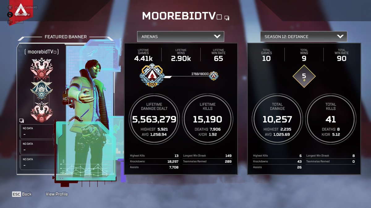 Moorebid_'s tweet photo. @PlayApex 1 Billion Dollar Game, 1 of 2 Ranked Matchmaking modes; Please tell me how... https://t.co/68aHYaf0Pa