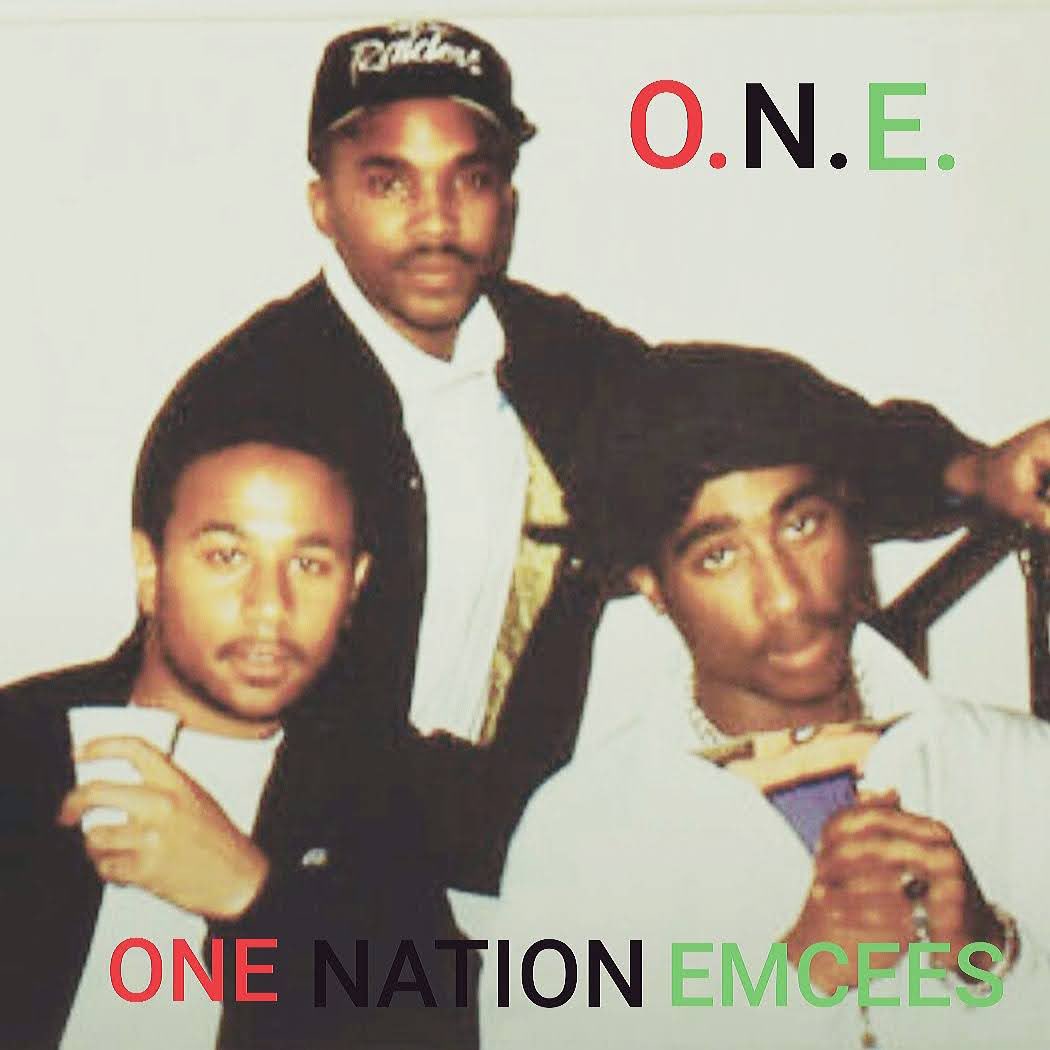 2. In 1988 #2Pac @TherealGable &amp; <a href="/RYAND5150/">MC Ryan D a.k.a. Fresh Kid👉🏾</a> started a group called “One Nation Emcees” (O.N.E.). 

They made “Never Be Beat” in the house in 1-take: youtu.be/SWCOQnaPuEo

As Gable says Pac taught them about Malcom X &amp; Mandela. In exchange they taught him about the streets

2/n