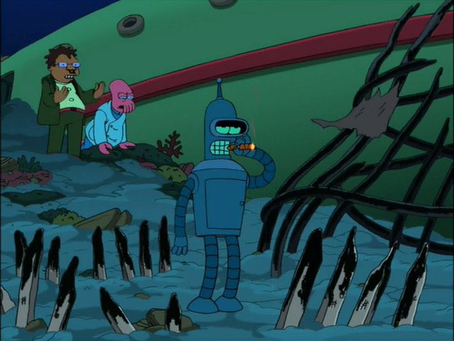 QuotesFuturama's tweet photo. No! My home! It burned down! How did this happen?

That's a very good question.

So that's where I left my cigar.

That just raises further questions!

#Futurama https://t.co/wxq4Pe4O5m
