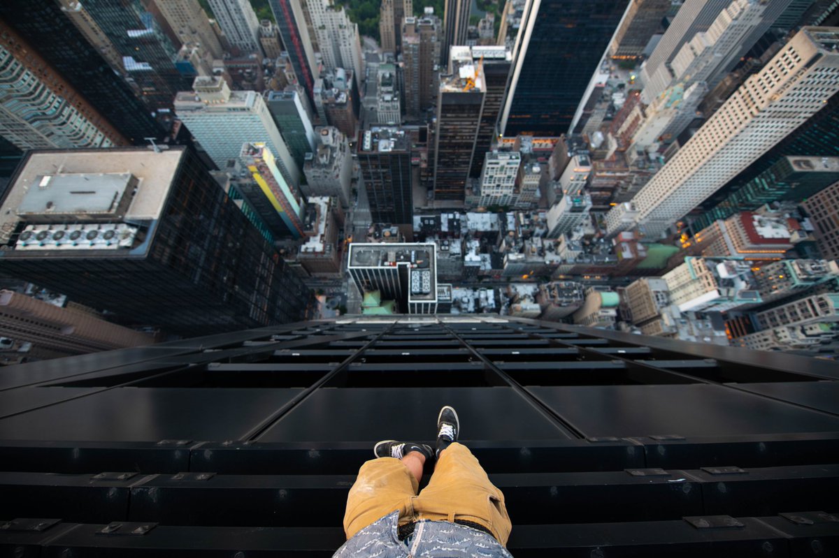 Don’t look down.