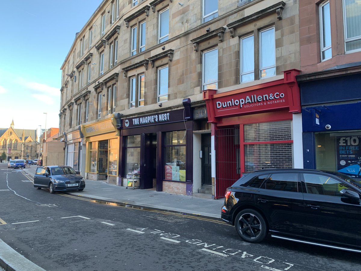 Great to get out to Govan with <a href="/nadiamalekian/">Nadia Malekian</a> this afternoon to see the progress on our shopfronts project with <a href="/GetintoGovan/">Get into Govan</a> and <a href="/WheatleyHousing/">Wheatley Group</a> - glazed tiles and further paintwork to follow soon!

#BeforeAfter #GovanTHI <a href="/johngilbertarch/">JohnGilbertArchitect</a> <a href="/ElmwoodProjects/">Elmwood Projects</a> <a href="/ReidAssociates/">Reids</a>
