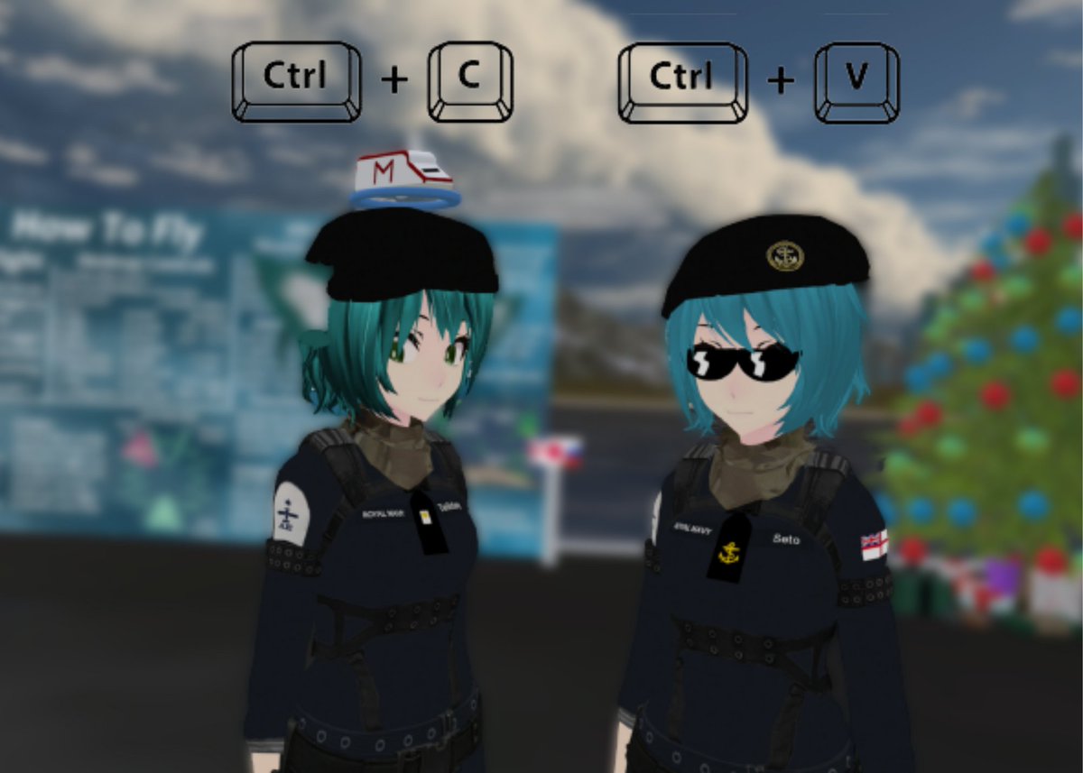 BAFRPT's tweet photo. Yo can I copy your avatar? Yea sure just make sure to change it up a bit. Me:
#BAFRP #VRChat https://t.co/D0zsLjrGB1