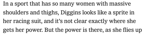 skiinrosko's tweet photo. How atrocious, @nytimes who let 
@MattFutterman publish this? XC skiing is filled with folks of various body builds. "so many women with massive shoulders and thighs" is part of the reason why body dysmorphia is still prevalent  @usskiteam @FISCrossCountry https://t.co/EwS54r83CS https://t.co/pF2DTqq5qN