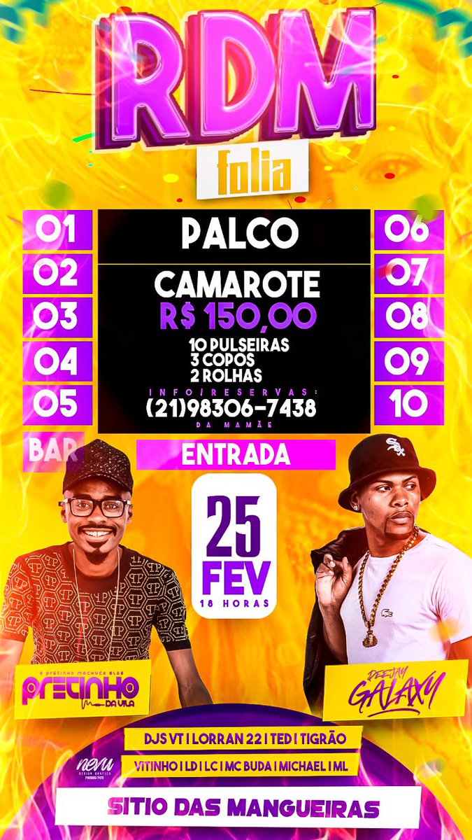 ProdRDM's tweet photo. CAMAROTES JÁ DISPONÍVEL! 🔥🤪 https://t.co/OUCDJvdEgc