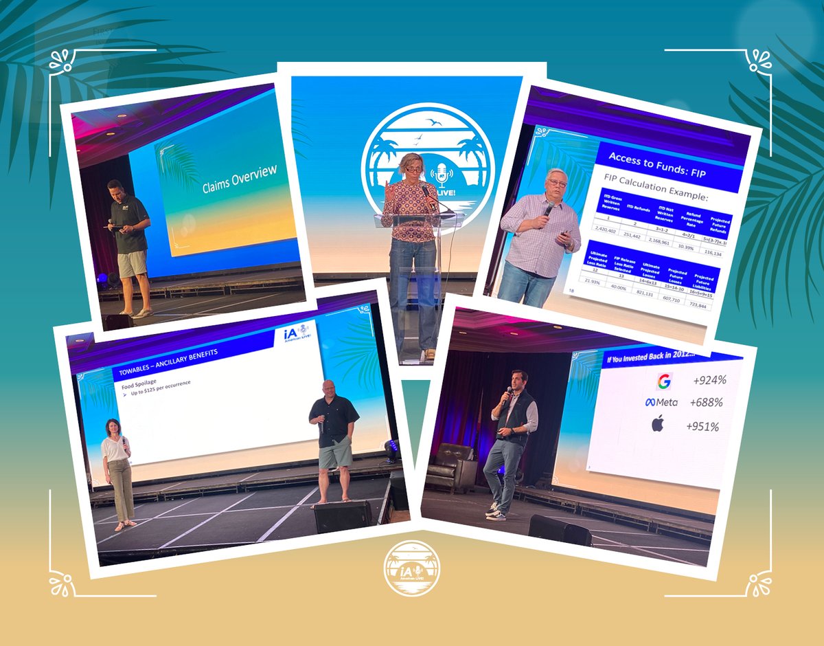 iAAmericanWG's tweet photo. Here's a preview of what's to come over the next couple days: who we are, where we've been, and where we're going. GAME ON!
#iAAmericanLIVE #agentconference https://t.co/pooHELfxtx