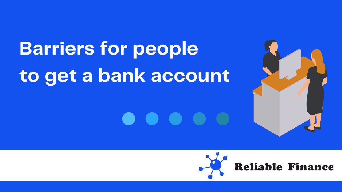 ReliableDeFi's tweet photo. Barriers for people to get a bank account: 
-infrastructure challenges (too far). 
-regulatory (KYC). 
-traditional services leaving poor areas 
-cultural barriers that limit women
With #ReliableFinance you don't need an ID and bank account. You need internet access and a wallet https://t.co/47UatsTUCS