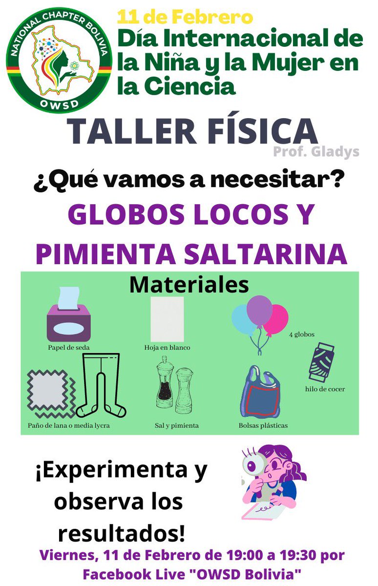 OWSD Bolivia tweet media