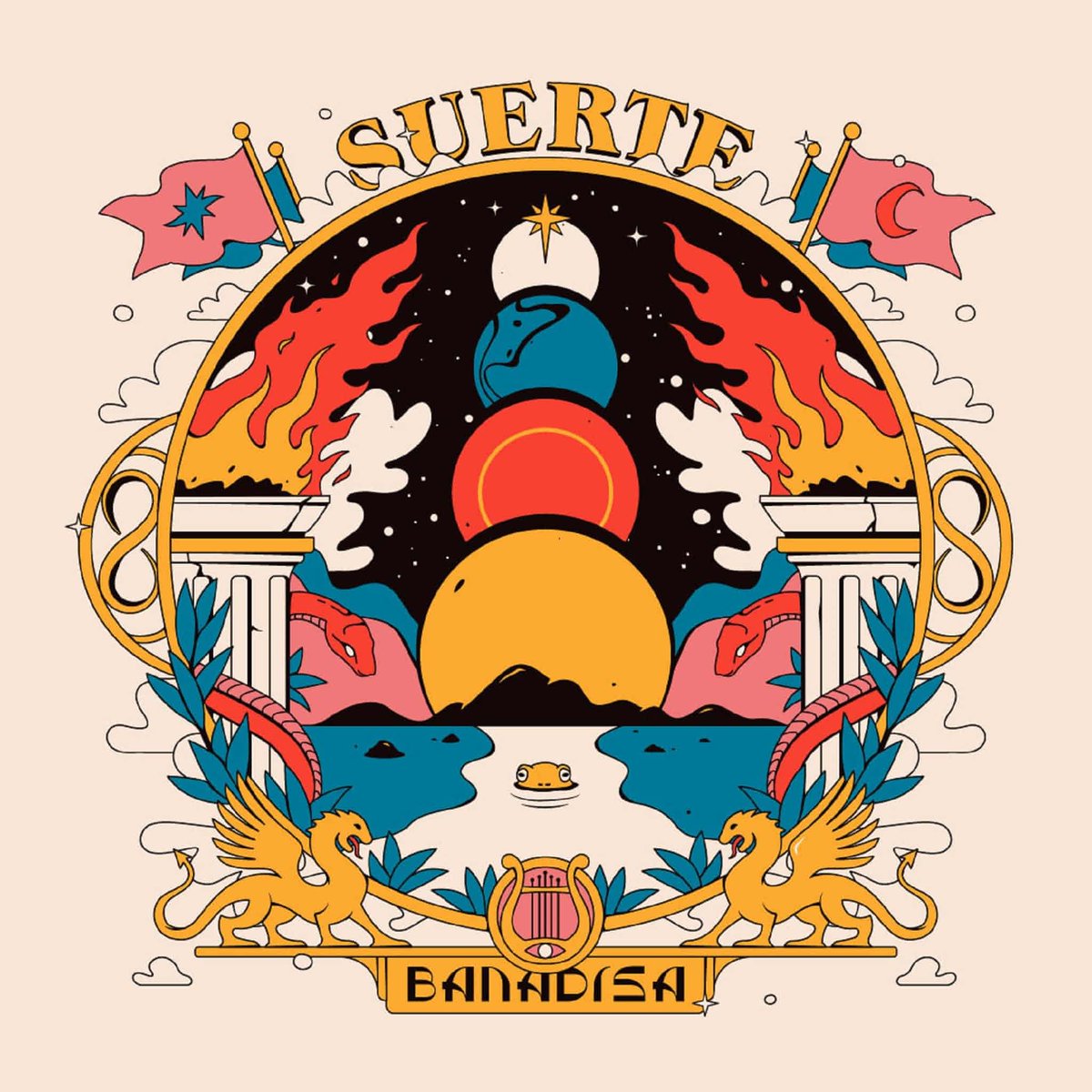 🎶Frame presenta "Suerte", il disco d'esordio di Banadisa . 

🎤 Monica Bartocci  e Gianluca Polverari  ospitano Diego Franchini, il protagonista di questo progetto musicale proveniente dal nord est emiliano veneto,
Ascolta il podcast su #RaiPlaySound 🎧⏯ bit.ly/34mkjTz