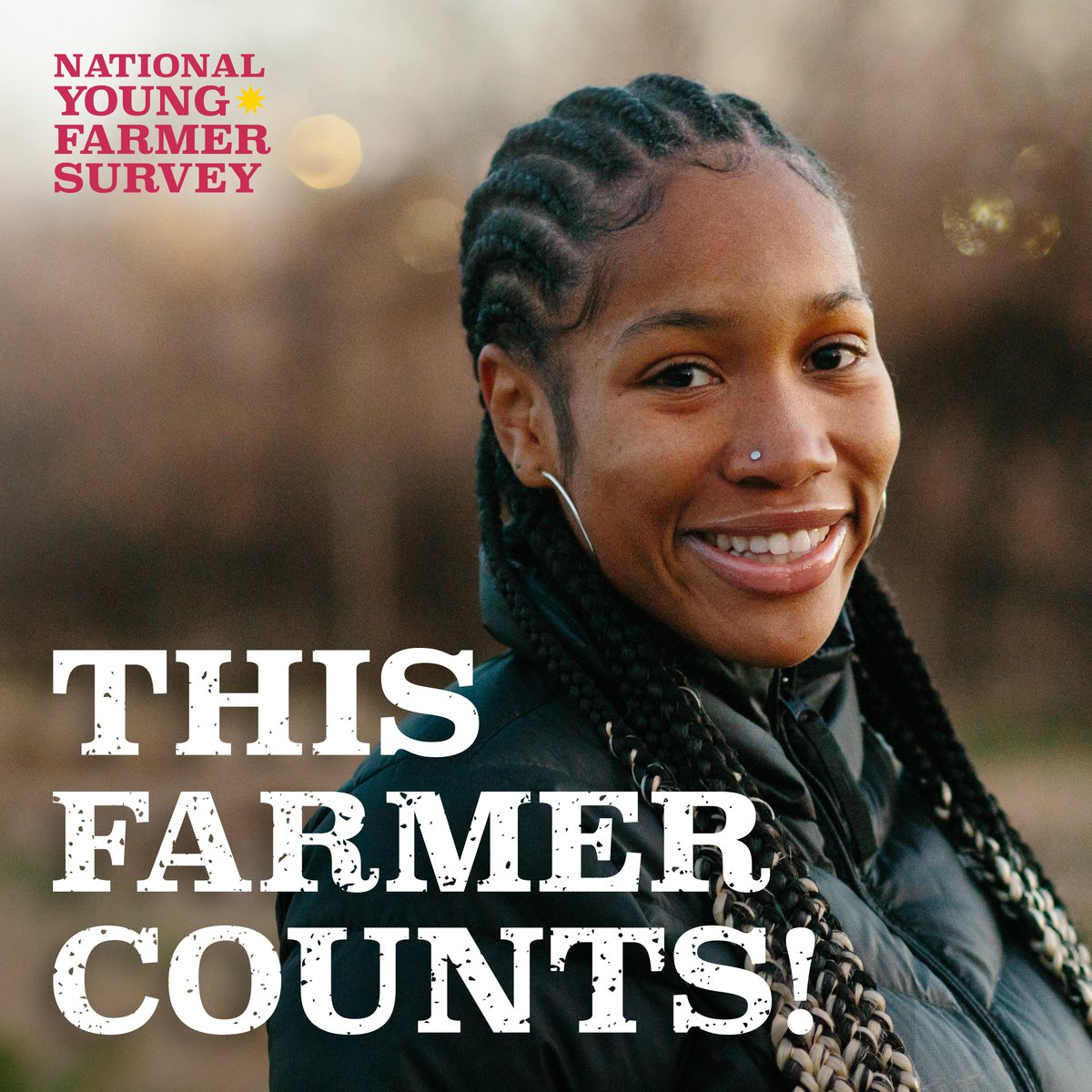 FarmAid's tweet photo. Our partner @youngfarmers is joining other agricultural justice organizations in launching the largest survey of BIPOC and #youngfarmers yet. If you’re a working farmer, #farmworker, or former farmer, make sure your farm is counted! #FarmersCount https://t.co/tkrQpcpsFq https://t.co/kc8jy3Tl5T