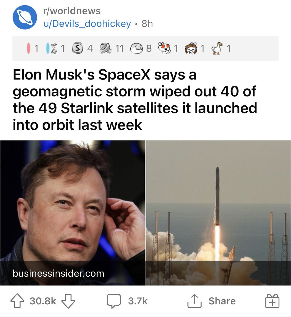 Old4Hamlet's tweet photo. This is way too similar to the climax of Don’t Look Up to not be seriously concerned about the fate of humanity.

https://t.co/MLpGHQGSiz https://t.co/ONbV6ShHy1