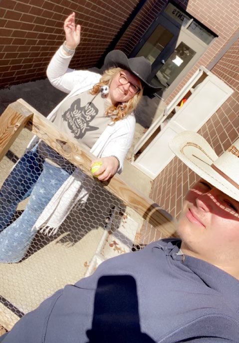 MrsMcBrideTN's tweet photo. If you didn’t dress country for country vs. country club day, you ain’t no cowboy. #RodeoTime #HowToBeACowboy @SmyrnaBulldog @dalebrisby #OnlyOneSHS #TeachAg https://t.co/PqpM19PEUg