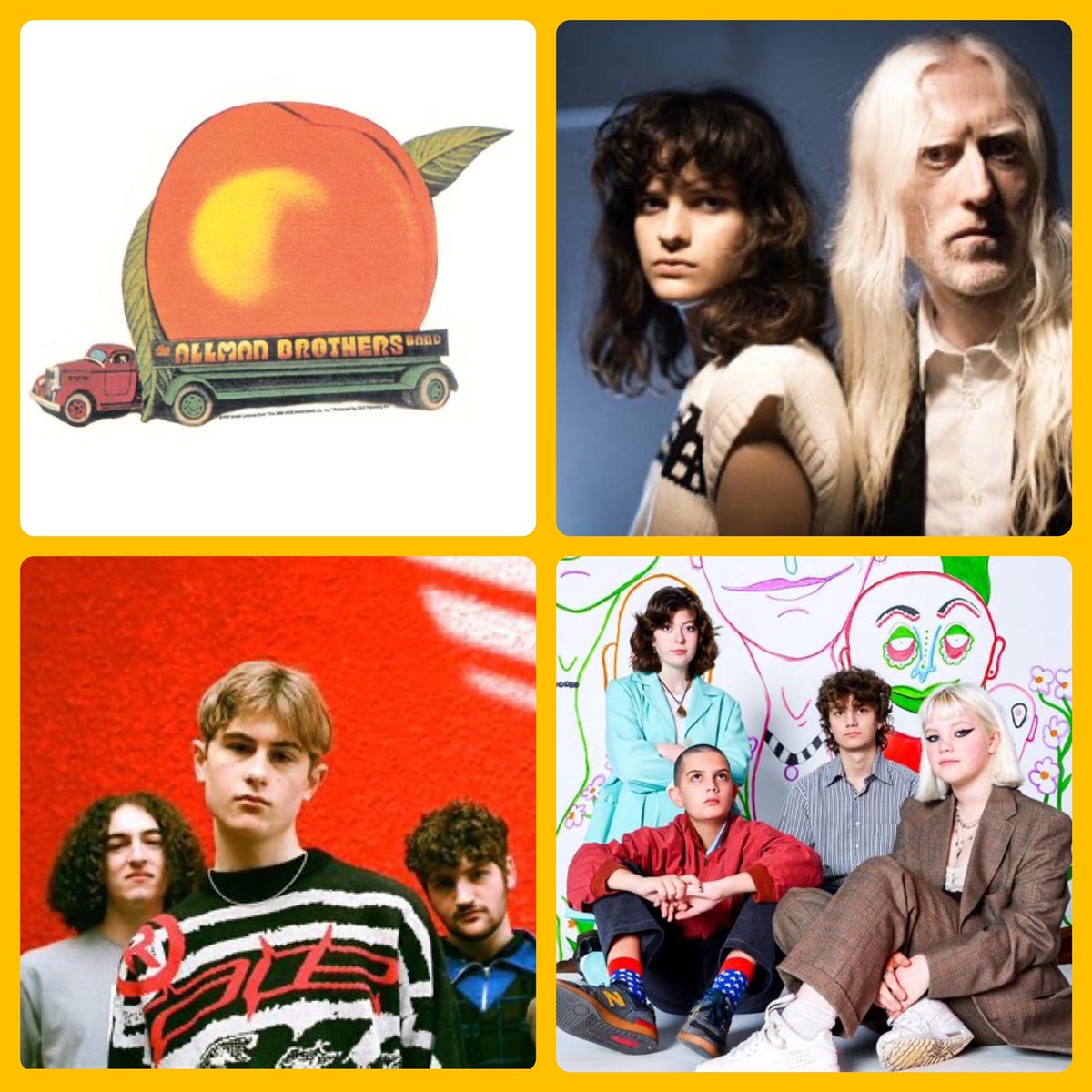 WMNFstu's tweet photo. Tomorrow on WMNF 88.5, join me for the 50th anniversary of Eat A Peach by the Allman Brothers. Also new releases by British Indie Bands Audiobooks, L’Objectif and Anorak Patch. Noon to 3:00 tomorrow on https://t.co/eas8Z6ek0M. #audiobooksband #lobjectif #anorakpatch @wmnf https://t.co/MVHy7rMhV7