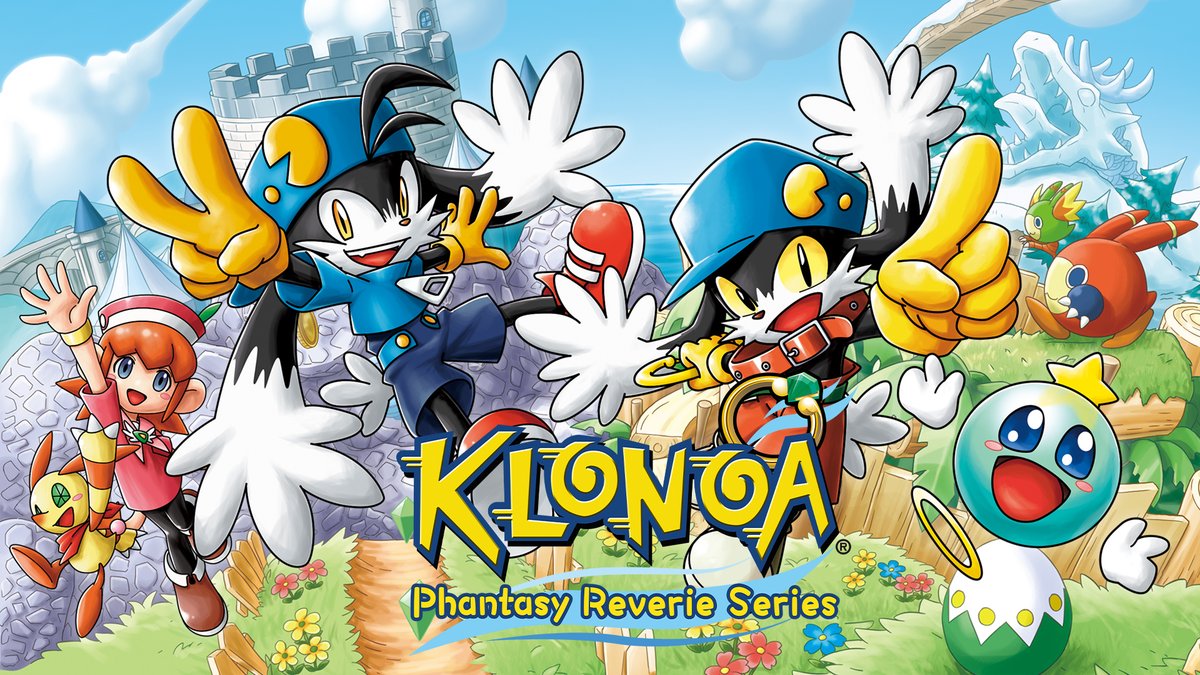 NintendoDE's tweet photo. In der #Klonoa Phantasy Reverie Series wurden zwei Klassiker neu überarbeitet. Ab 08.07. für #NintendoSwitch erhältlich. https://t.co/5tWOjpNMZX